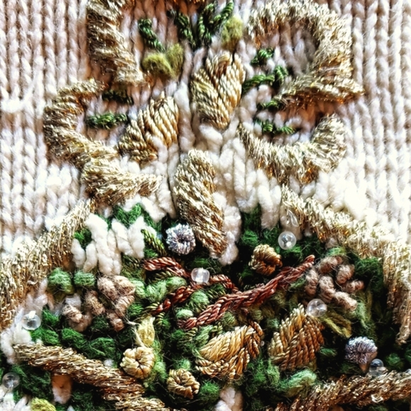 TIARA INTERNATIONAL Christmas Tree Knit Sweater 18-20 EVC - Picture 6 of 9